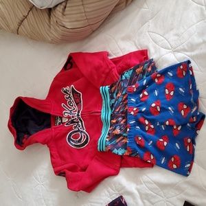 Hoodie and underwear